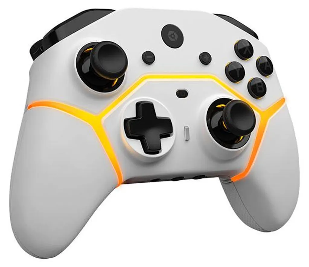 Manette sans fil SC-3 Wireless Pro Controller blanche pour Switch NSW - 3