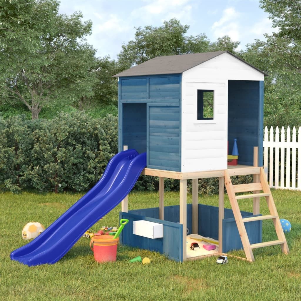 "2026 MODERNE"Spielturm Massivholz Tanne Promotion716999 - Schaukeln
