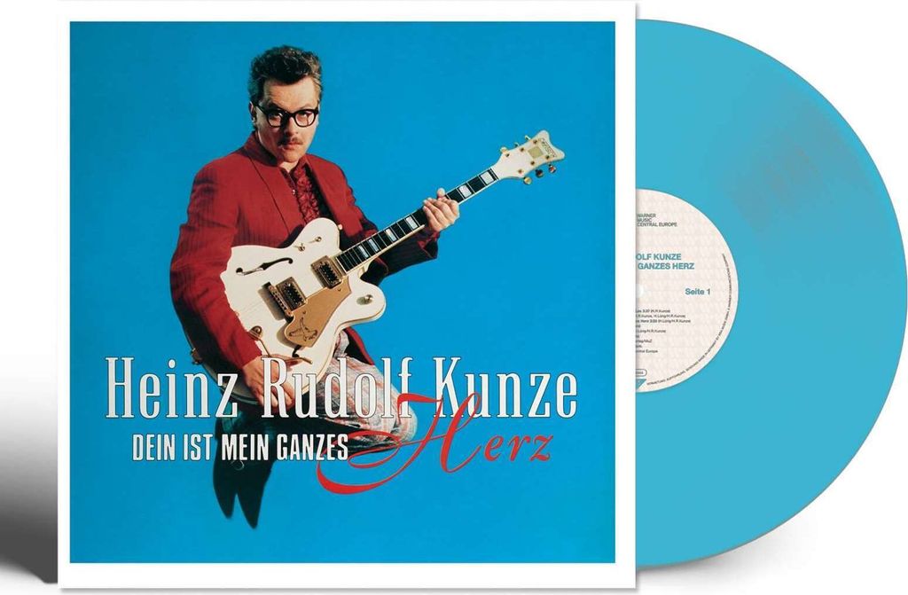 Heinz Rudolf Kunze: Dein ist mein ganzes Herz (180g) (Limited Edition) (Blue Vinyl) - - (LP / D)