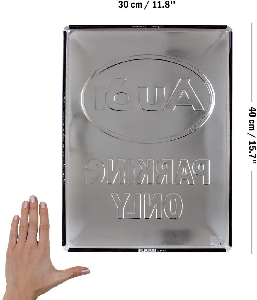 Nostalgic-Art - Blechschild 30 x 40 cm - Audi - Audi Produktbild 