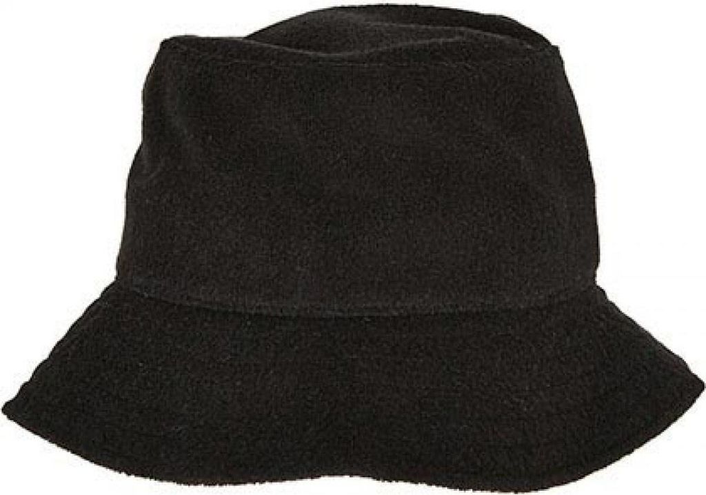 FLEXFIT 5003FB | Frottee Bucket Hat - Farbe: Black - Größe: One Size