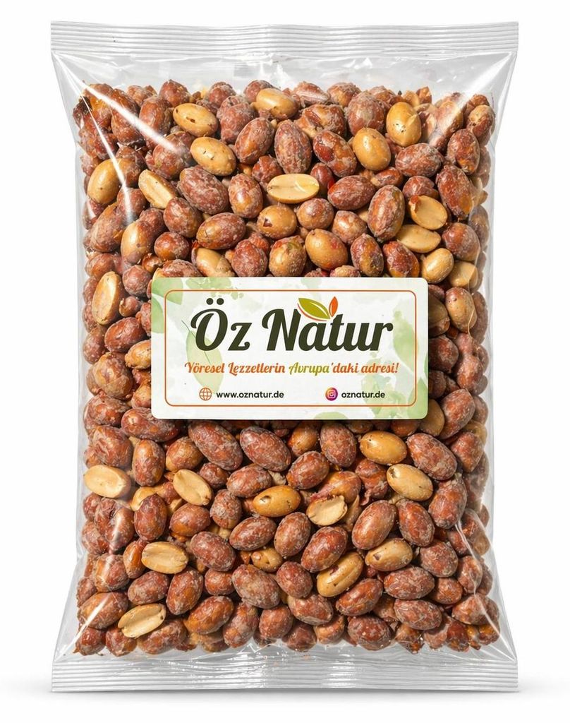 Öz Natural | Orzeszki ziemne z solą 800g Zdjęcie produktu 