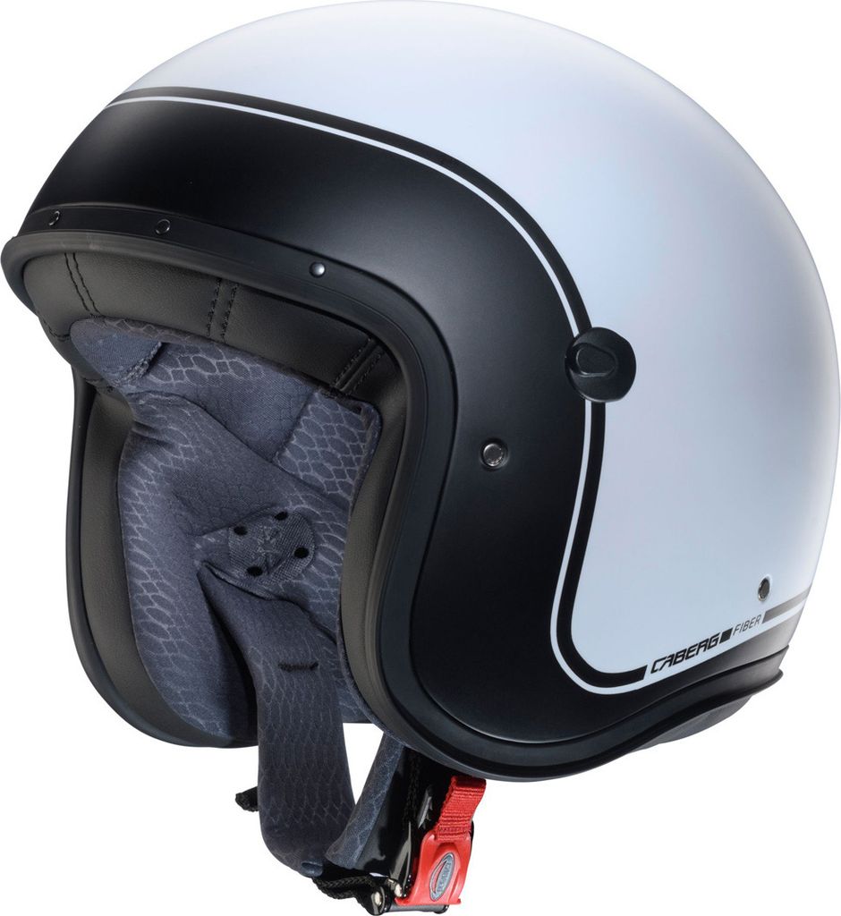 CABERG FREERIDE X IMOLA Jethelm XS in schwarz/weiß