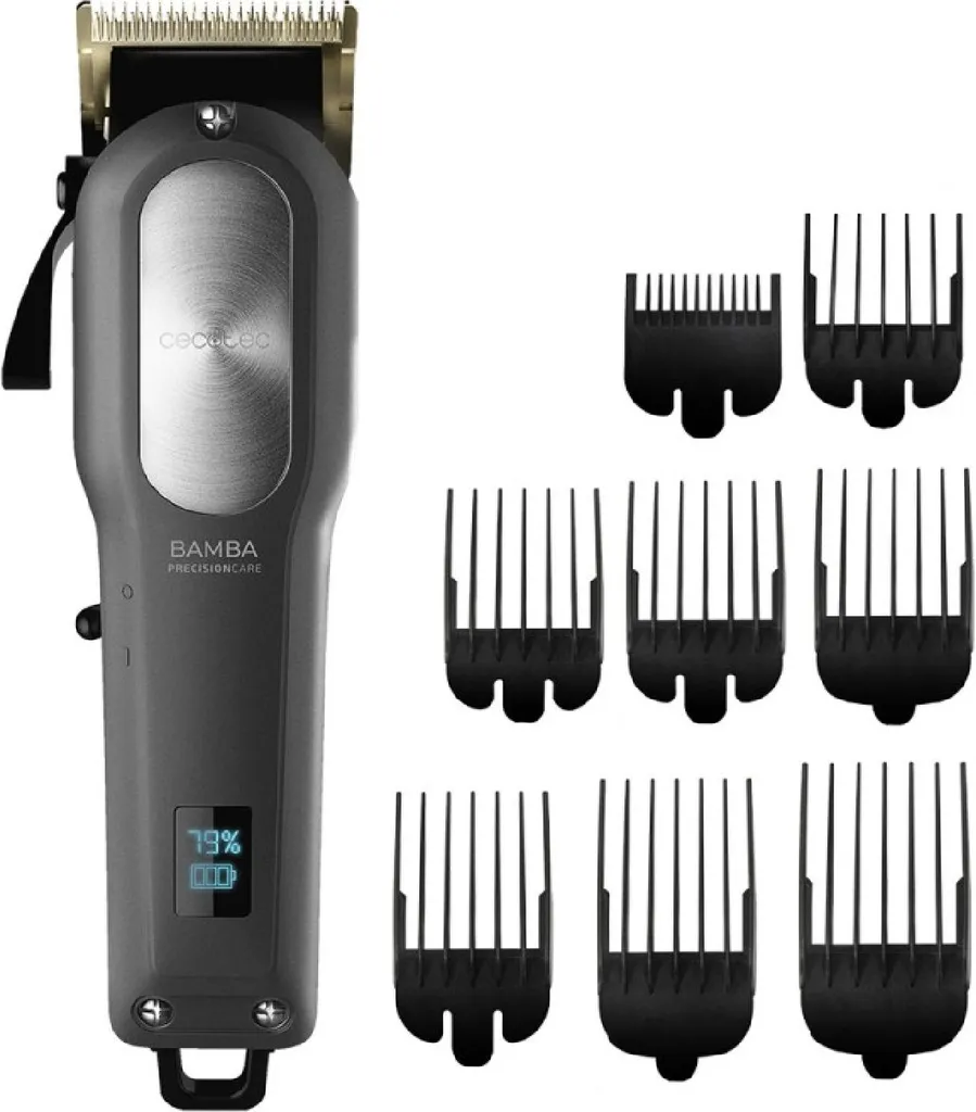 Tagliacapelli Cecotec Bamba PrecisionCare Go - Autonomia 120 min - Nero