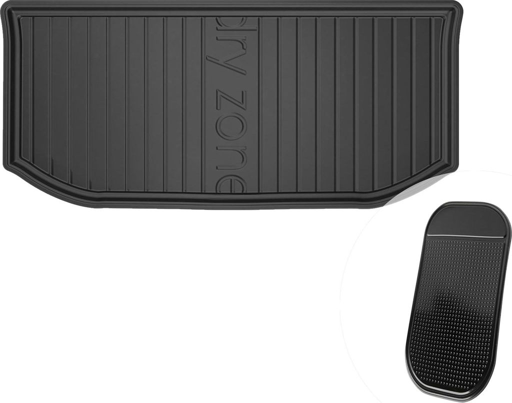 moto-MOLTICO Gummi Kofferraumwanne Kofferraummatte passend für Skoda Citigo Schrägheck 2011-2019