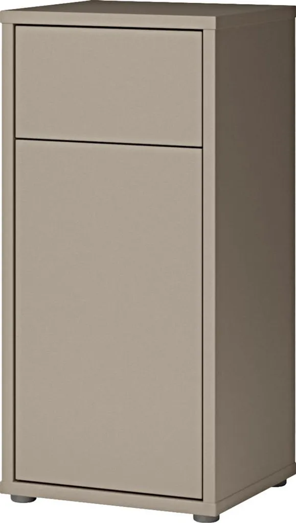 Commode de bain Alice Springs Taupe 83cm - Design compact et robuste