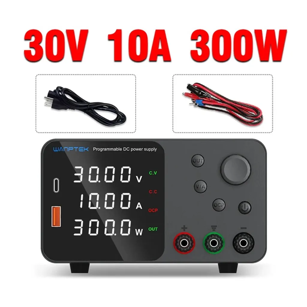 Alimentation stabilisée 30V 10A pour atelier électronique et tests - 2