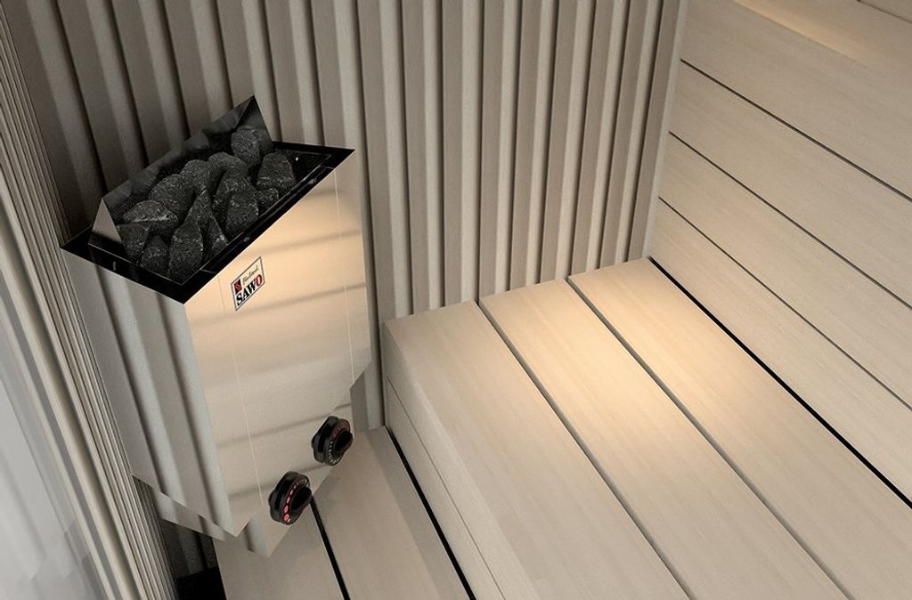 Saunové kamna Sawo Nordex Mini 3,6 kW ocel | s integrovaným Obrázek produktu 