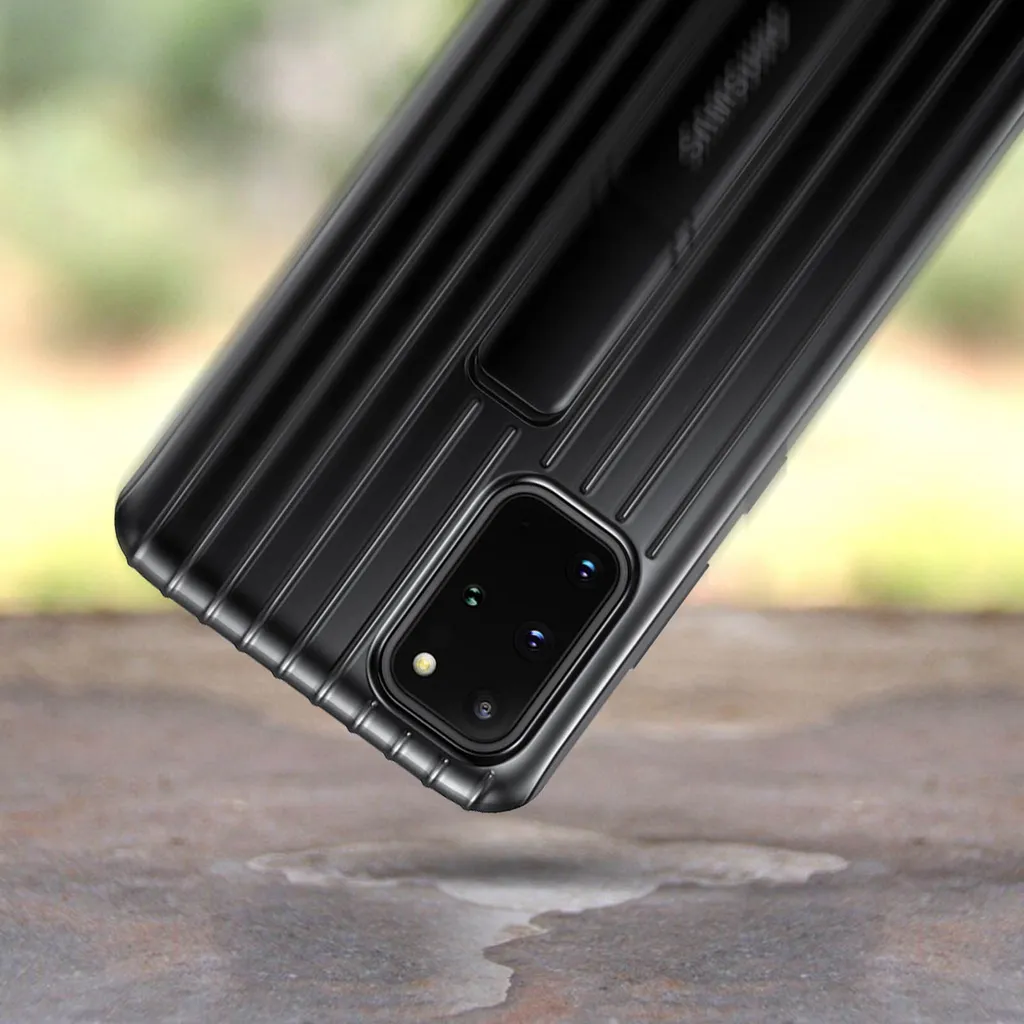 Custodia Samsung Galaxy S20 Plus Originale Protective Standing Cover Nera - 8