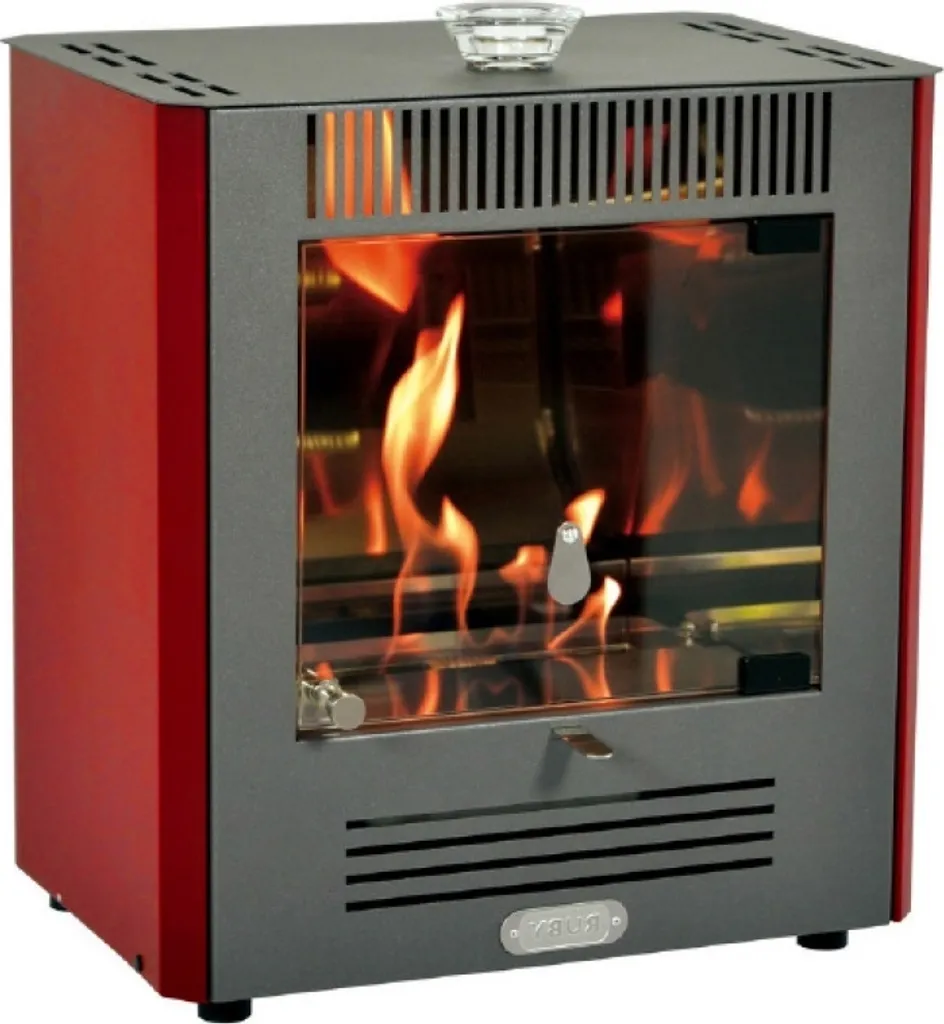 Fini le Froid avec le Poêle Mini Ruby Bordeaux : Chaleur Rapide et Sûre