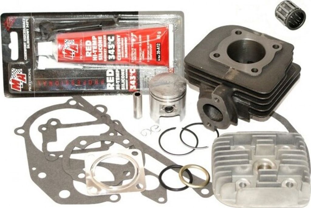 50 Zylinder KOLBEN DICHTUNGEN Kopf KIT Set für ITALJET Torpedo 98-03 Luft 50 Zylinderkit