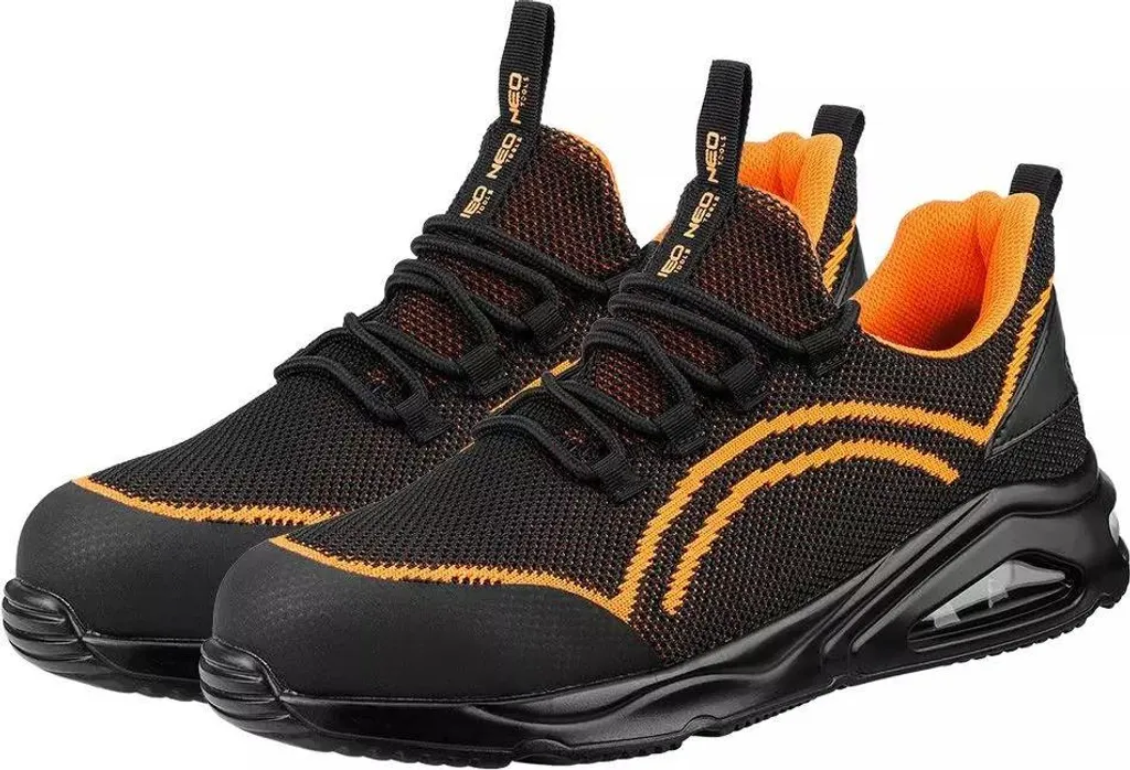Chaussures de chantier S1 SR Neo Air orange pour artisans et logistique