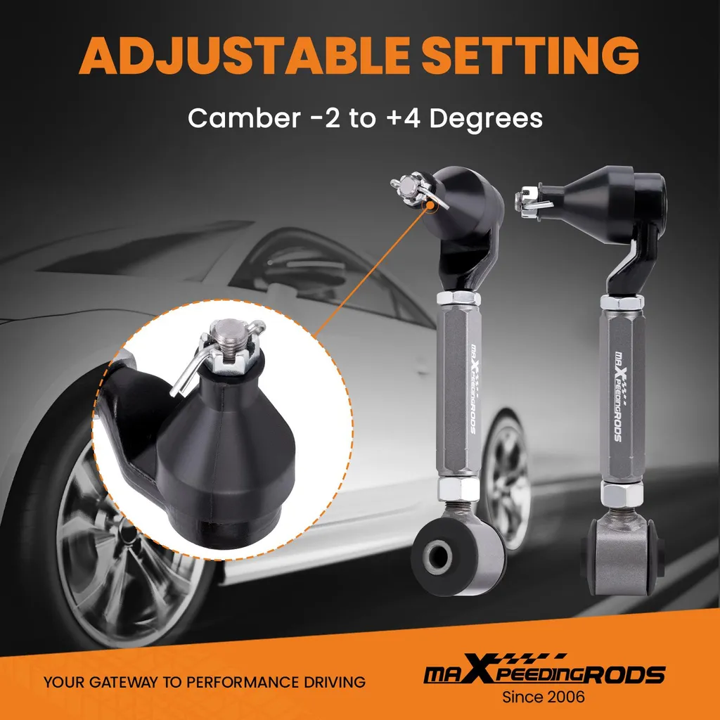 Bras de carrossage arrière réglable pour Honda : solution angle 257mm - 5