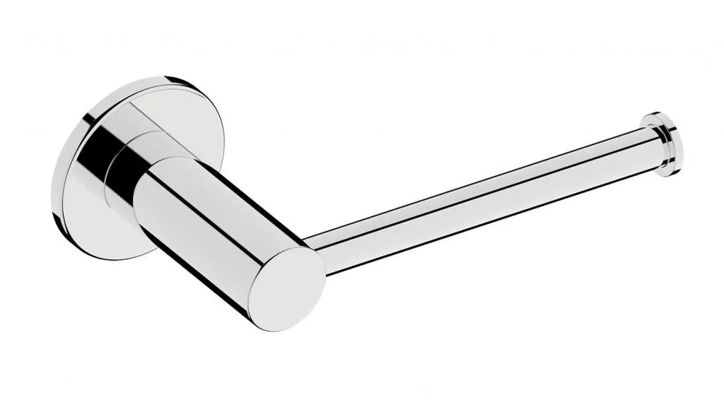 Portacarta Bagno Ferro SMILE Inox AISI 304 Lucido - Alta Qualità