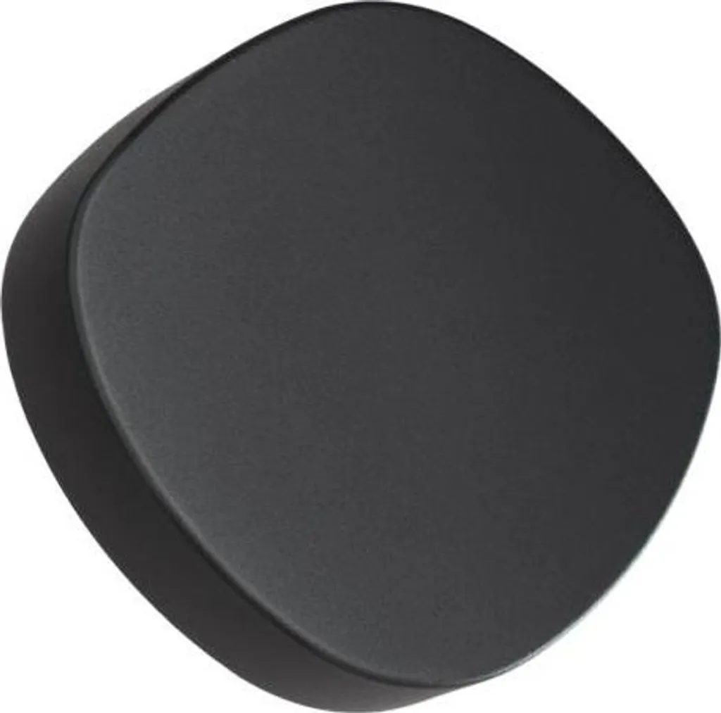 Luminaire mural extérieur LED IP54 Zafferano Ciottolo gris anthracite