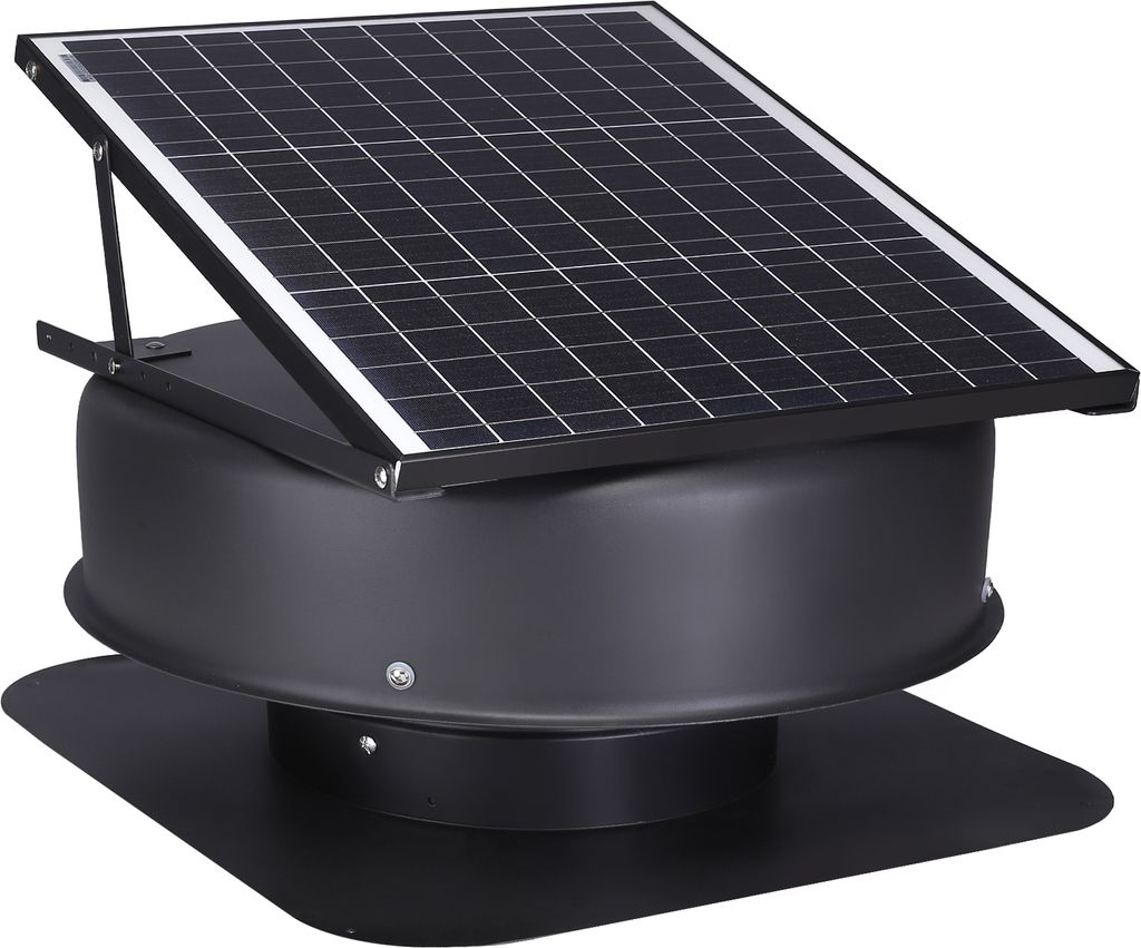 Ventilateur de toit solaire SucceBuy avec 42W, thermostat Image du produit 