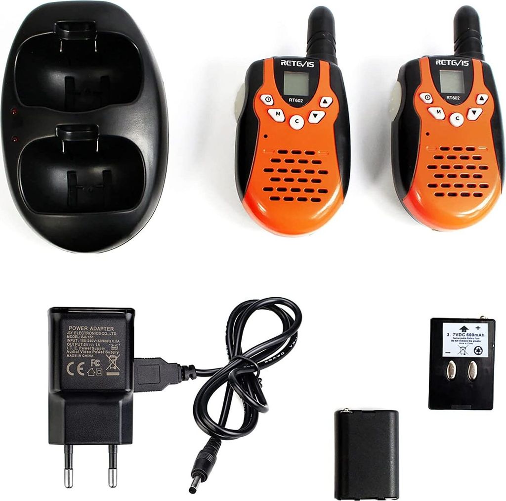 Retevis RT602 Walkie Talkie Kinder Aufladbar, PMR446, 8 Produktbild 6
