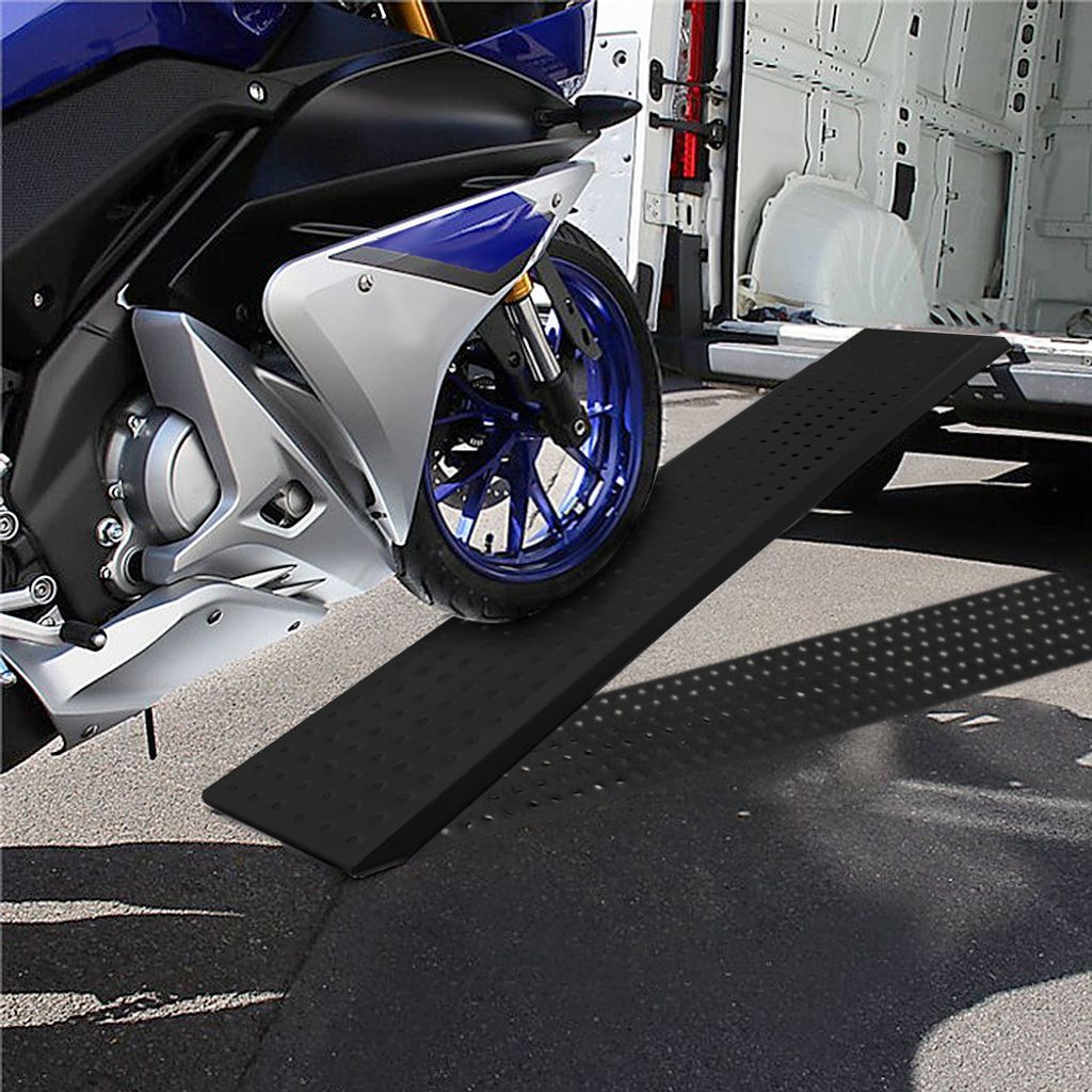 Bis 400kg Traglast JRUKM 2x Auffahrrampe 160cm - Verladerampe Für Motorrad & Anhänger Bis 400kg Anhänger Rampe