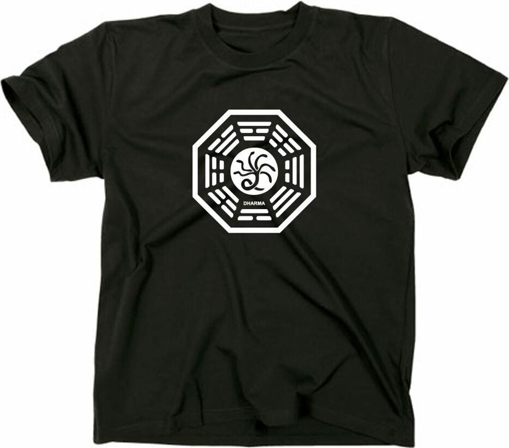 Styletex23 T-Shirt Lost Die Hydra Logo Dharma Initiative, schwarz, XL