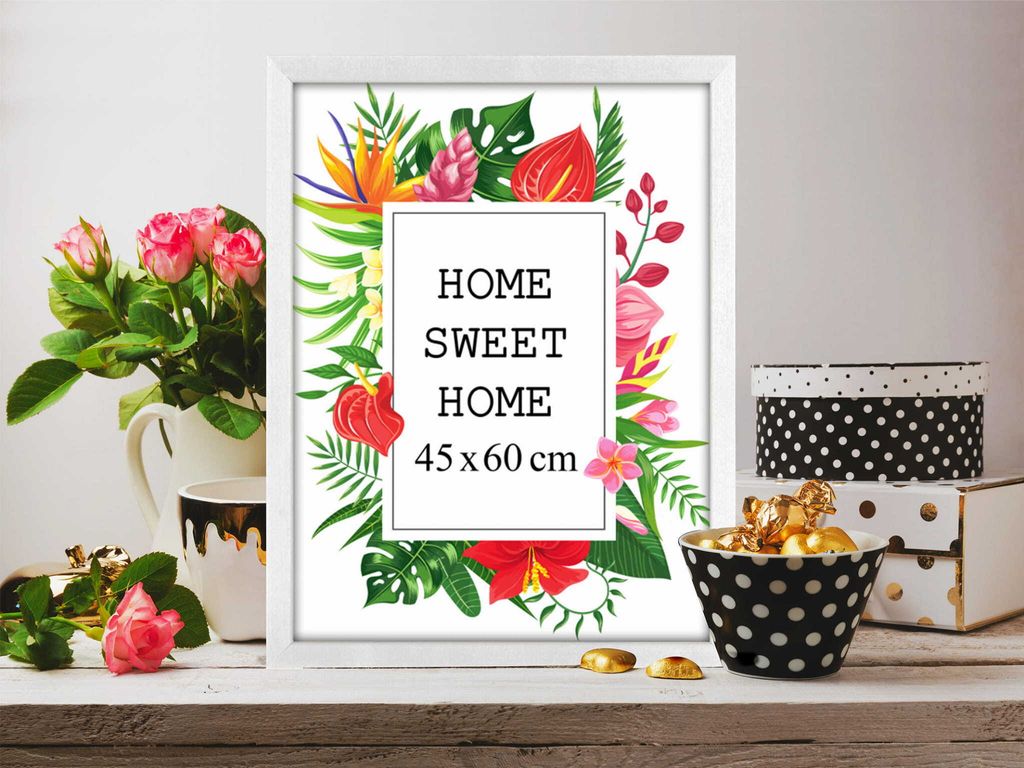 MG Design rám na fotografie 45 x 60 cm - barva bílá, ze Obrázek produktu 2