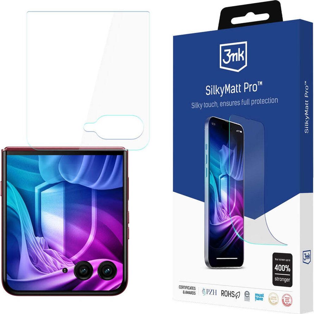 3mk Display Schutzfolie Self-Heal Silky Matt Pro für Motorola Razr 60 Ultra Self-Heal