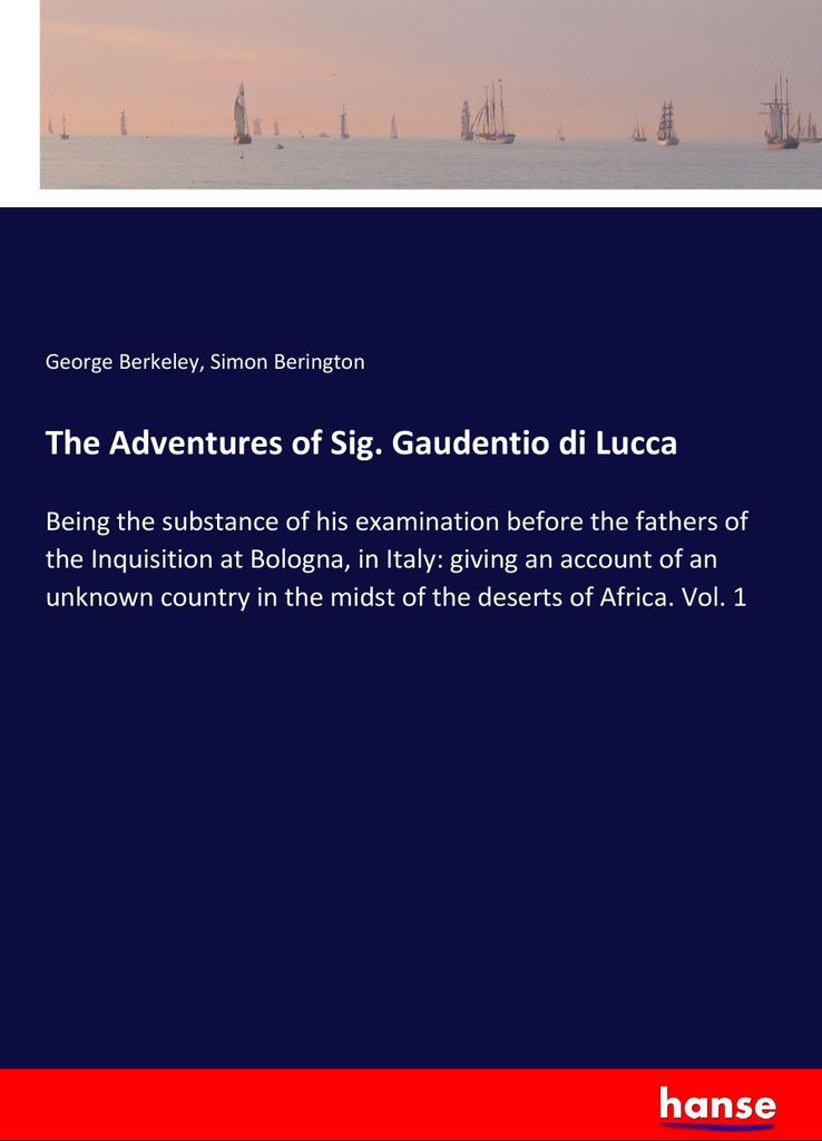 The Adventures of Sig. Gaudentio di Lucca