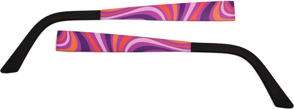 Changez de style avec les branches Eye Max 5461.11 violettes ondulées 11mm