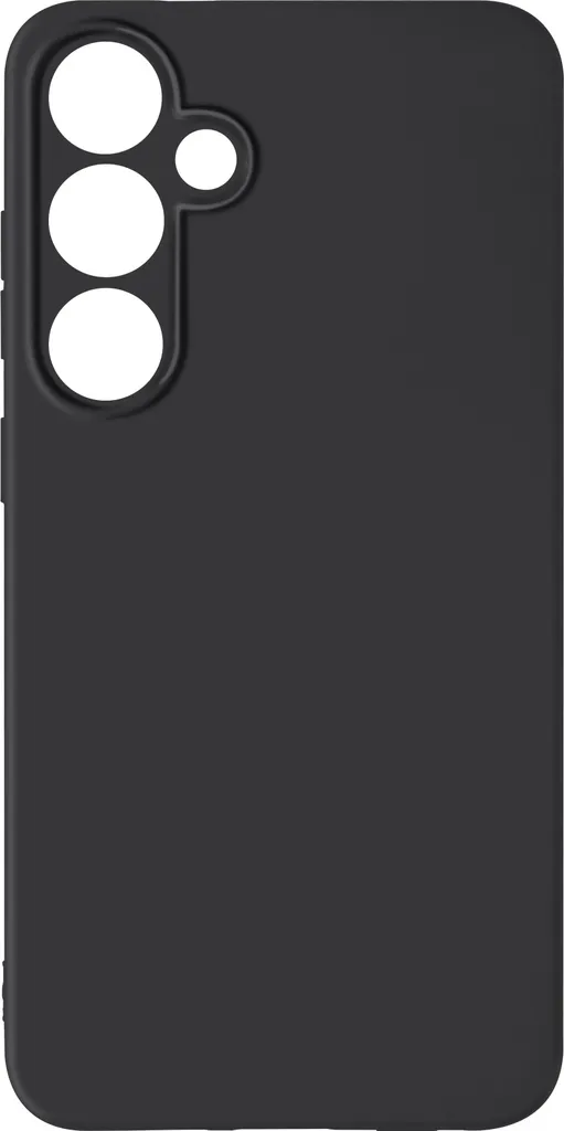 Avizar, Cover Soft Touch in silicone per Samsung Galaxy S24, retro opaco, nero