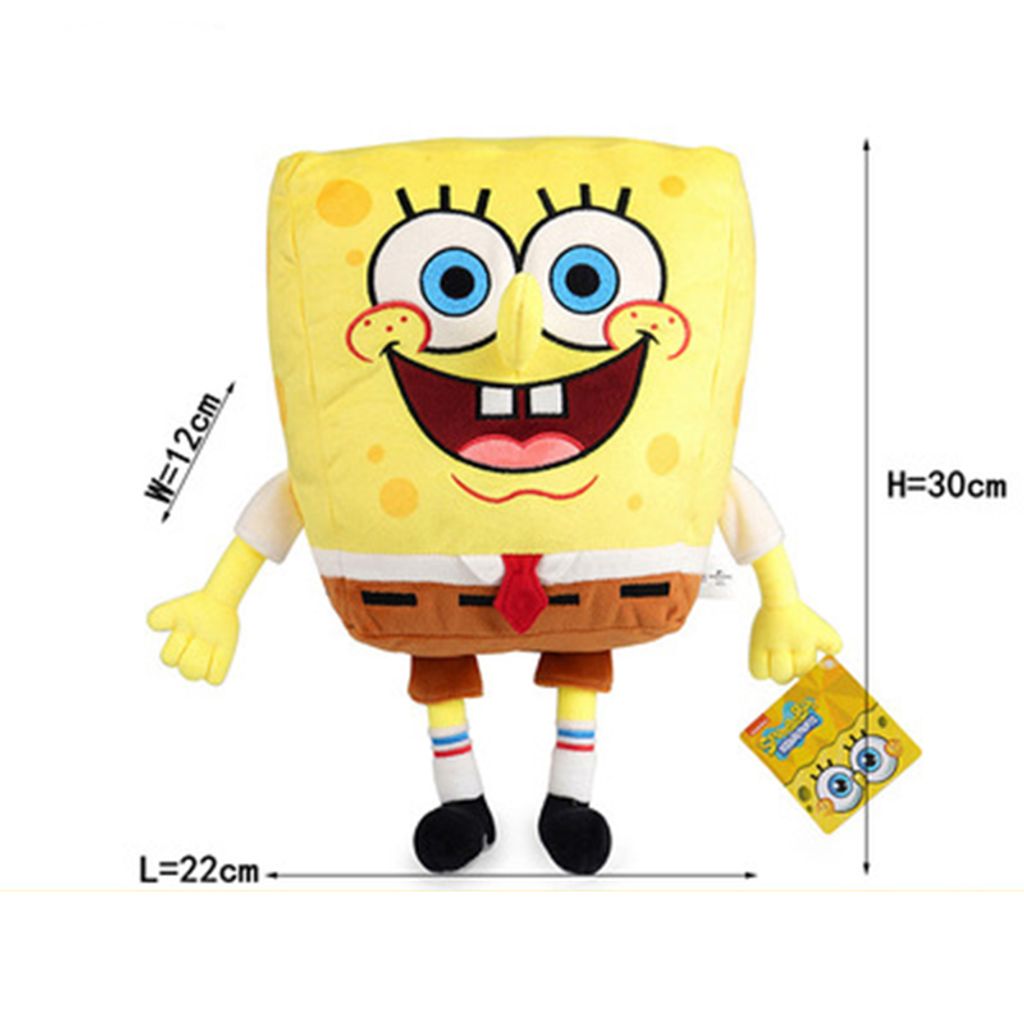 SpongeBob SquarePants Plüsch Plüschtier Spielzeug Stofftier Kuscheltier Puppe 