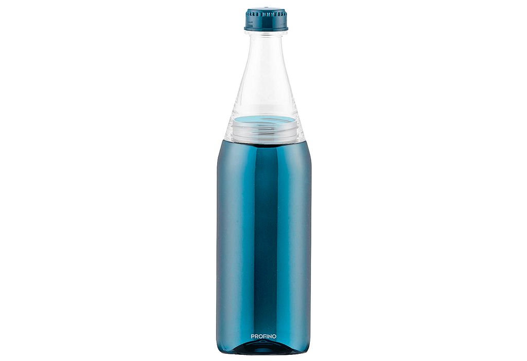 PROFINO Wasserflasche Sparkle 750ml blau Produktbild 