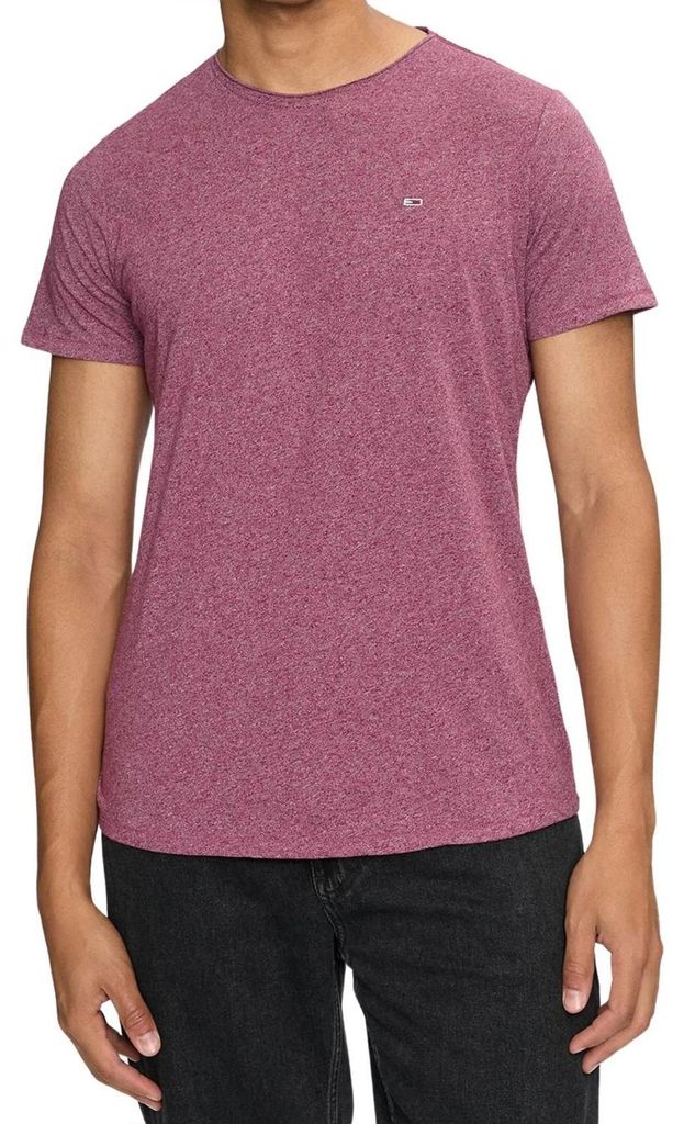 Tommy Jeans - T-Shirt für Herren, Schmal NA829 (M) (Violett)