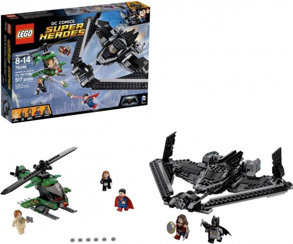 LEGO® DC Batman™ 76046 Eroi della giustizia: Duello in aria Immagine del prodotto 