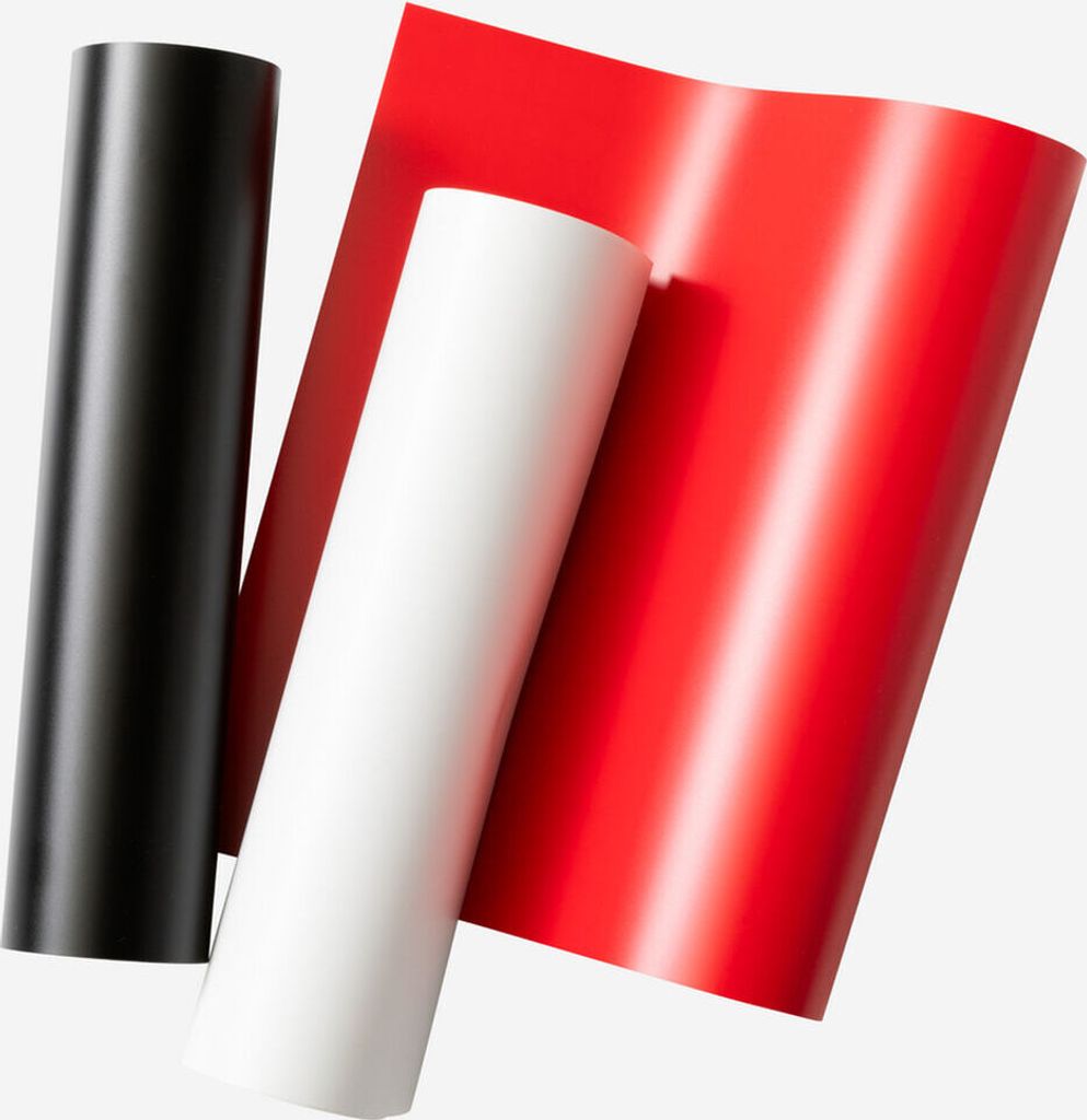 Cricut Joy Xtra Smart Vinyl - Entfernbar - Schwarz - Rot - Weiß - Vinyl - Matte - 305 mm - 241 mm