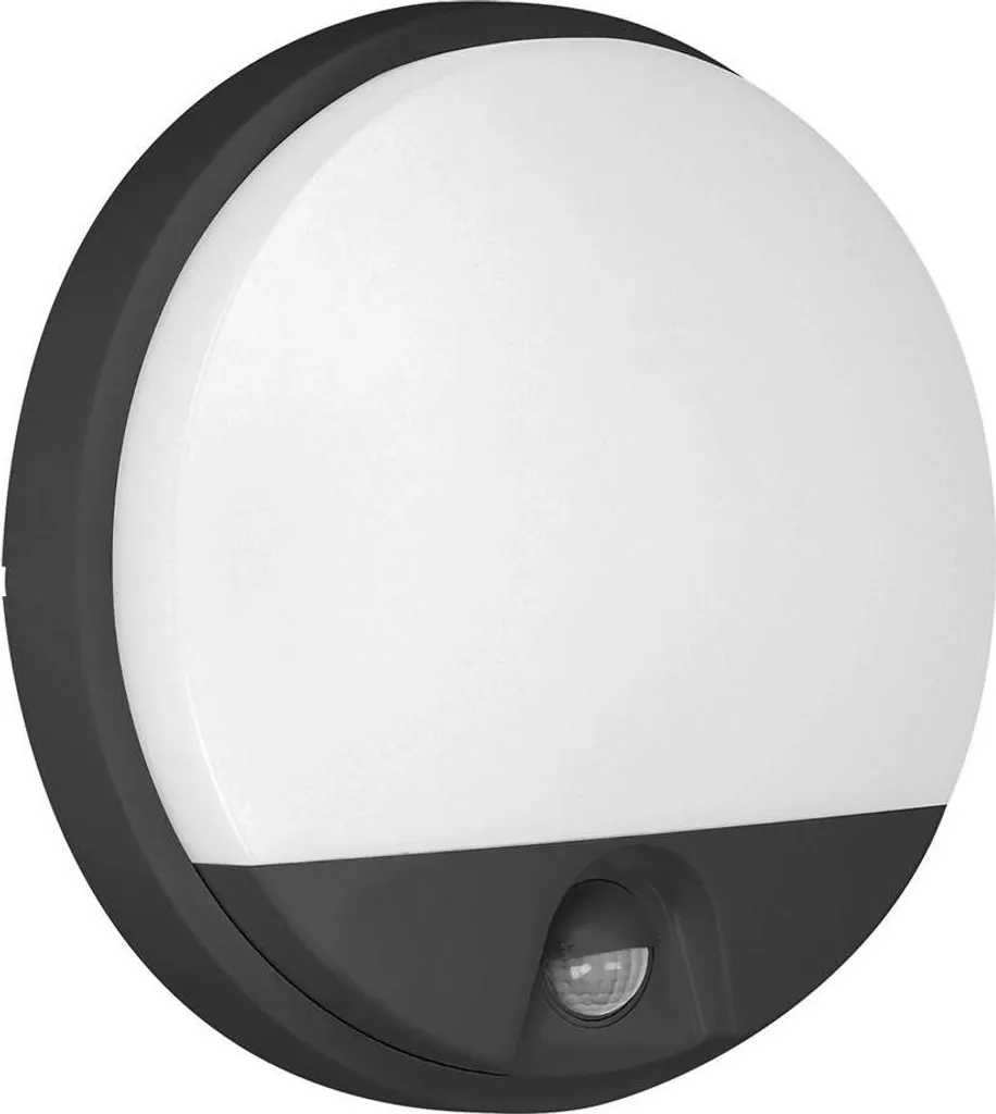Plafonnier LED noir 10W : fini les oublis de lumière avec le détecteur