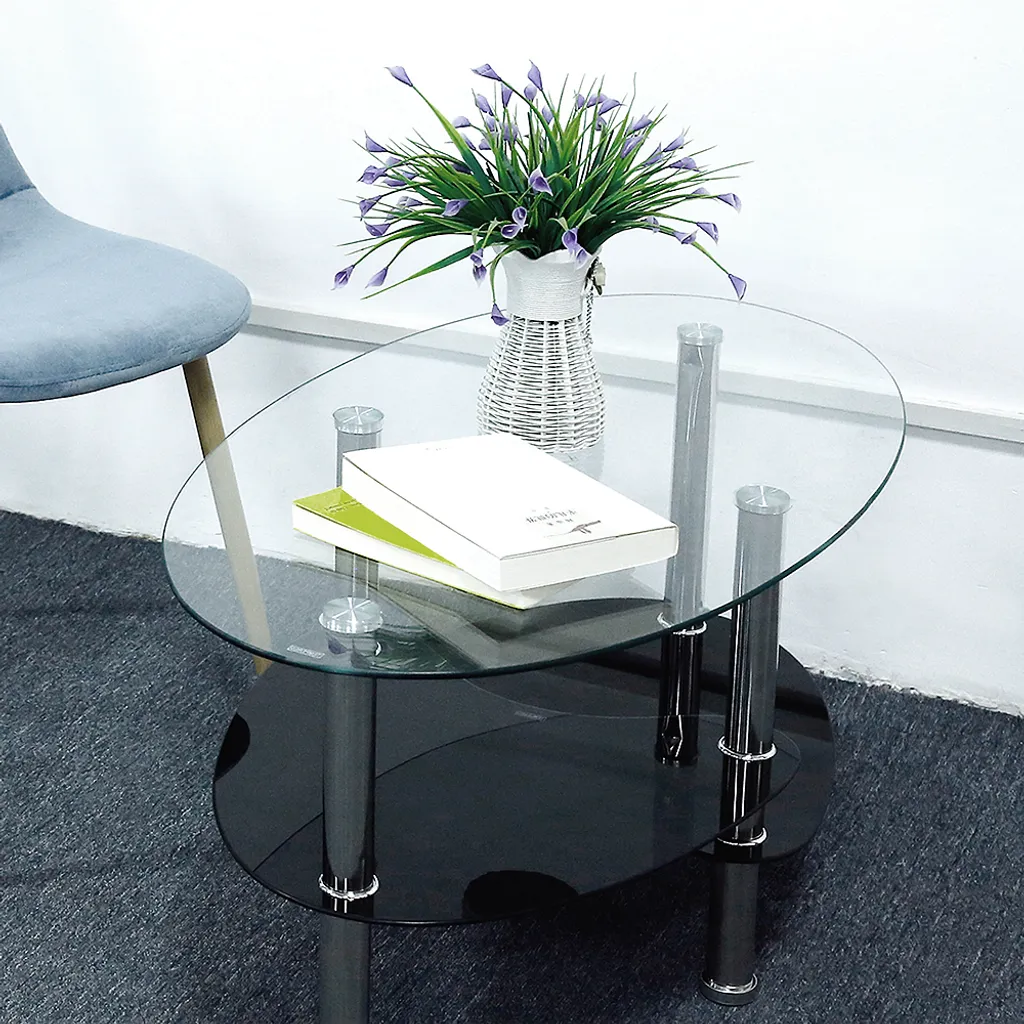Table basse de séjour format compact 90cm idéale pour petits espaces - 3