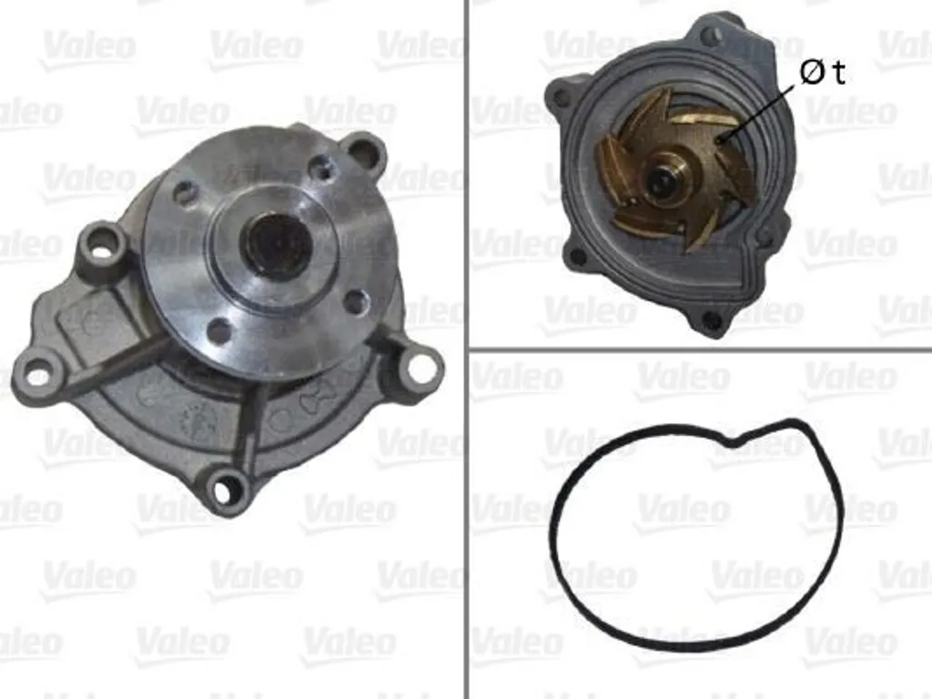 Pompe à eau VALEO 506678 pour Mercedes Classe A W168 et Vaneo 414
