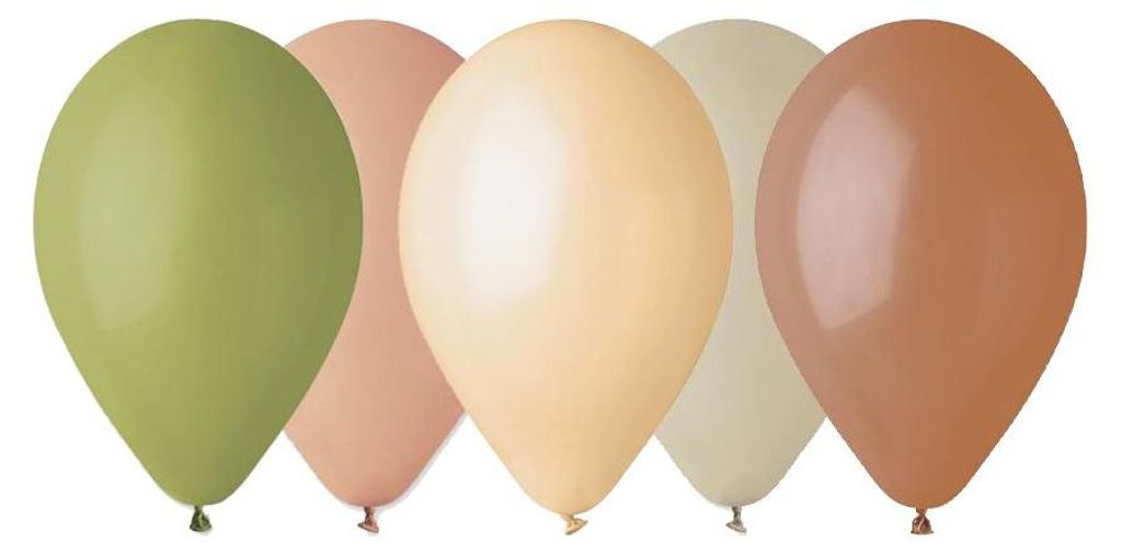 Palloncini Boho Pastello 13 pollici, set da 5 Immagine del prodotto 