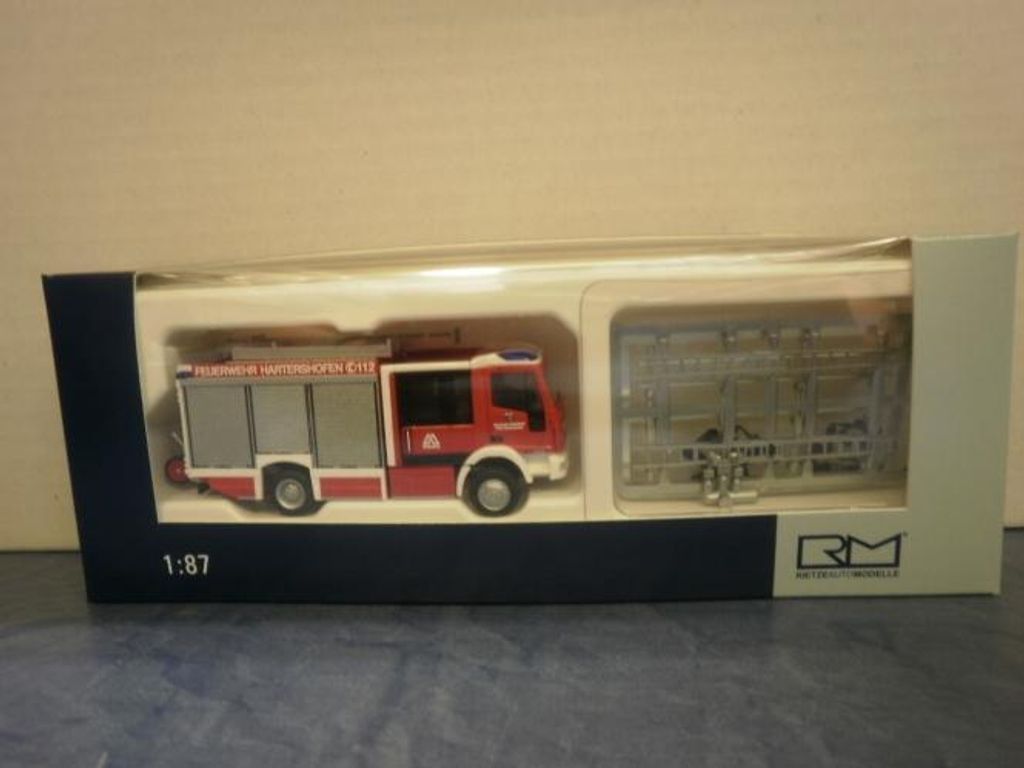 Rietze Iveco Magirus HLF Team Cab Feuerwehr Hartershofen 68156