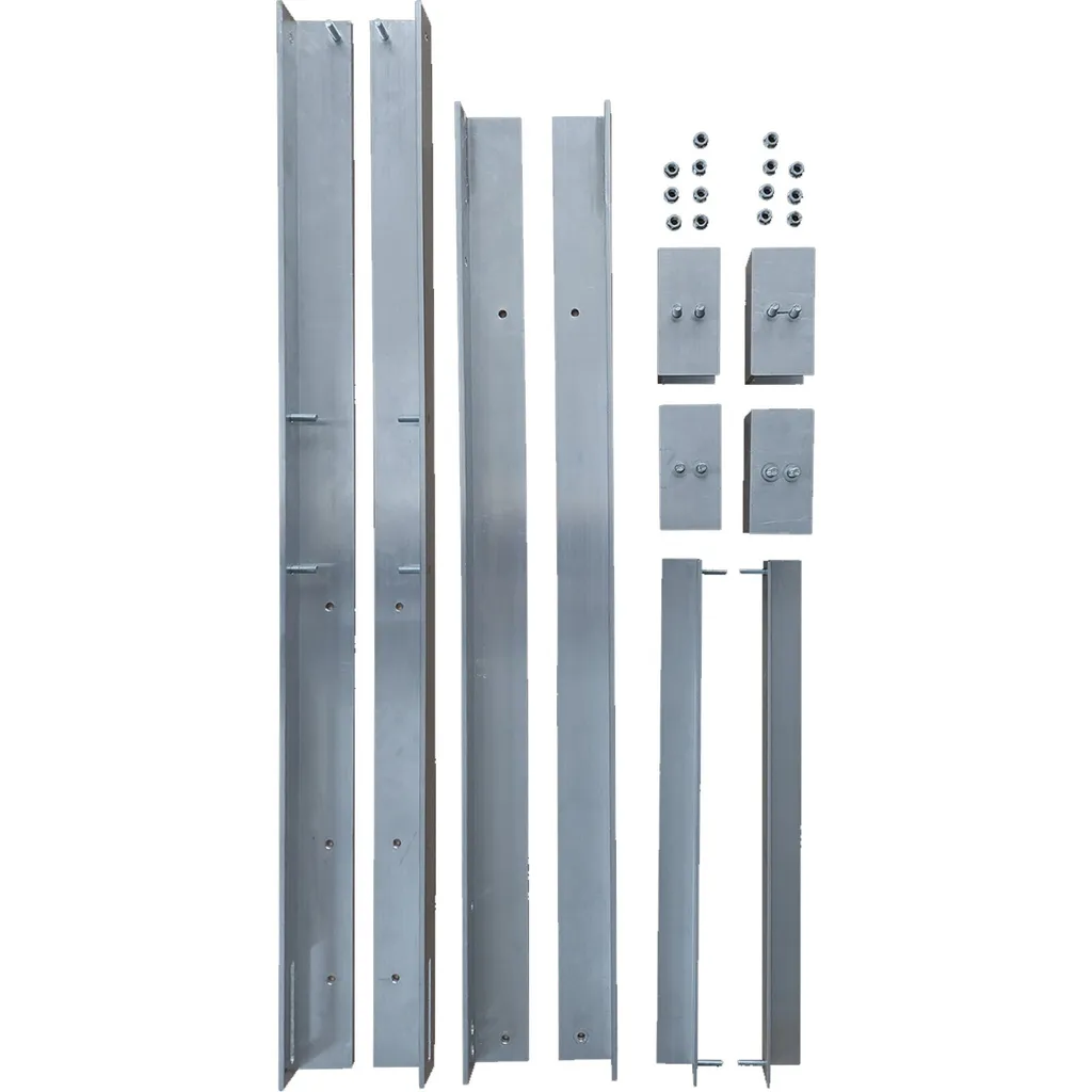 Fixation Panneau Solaire sur Mât pour Autoconsommation de Balcon