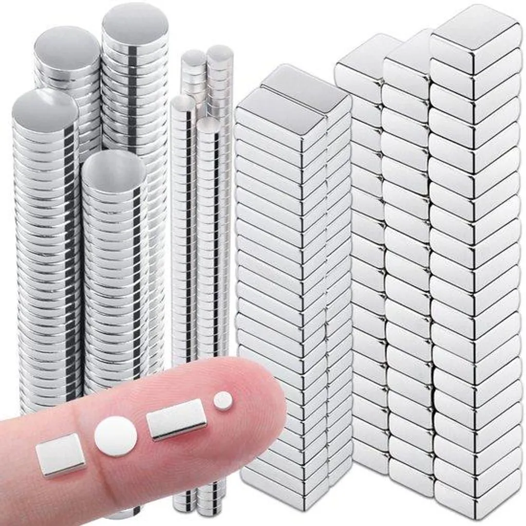 Mini Aimants de Bureau Puissants et Plats pour Tableau Magnétique