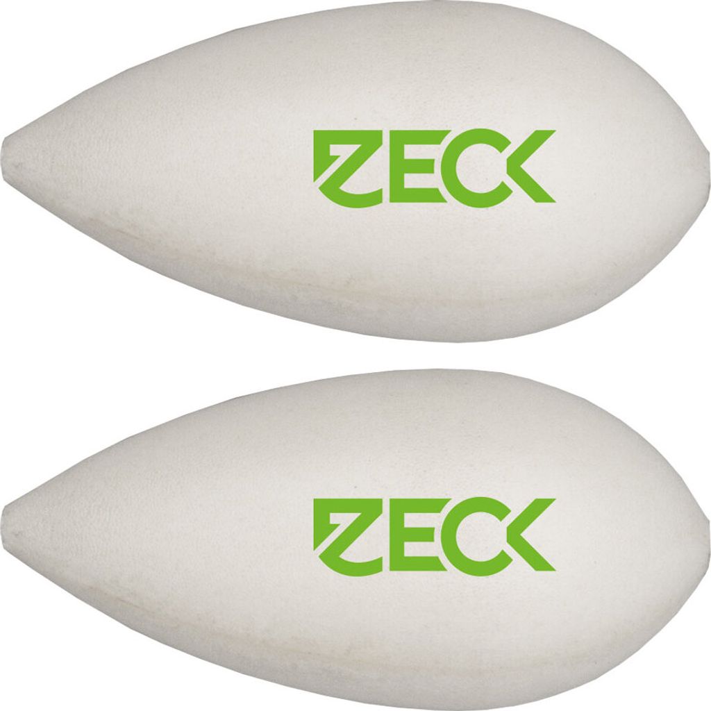 Zeck Leader Float U-Pose - 2 Unterwasserposen, Tragkraft:1g, Zeck Farbe:White