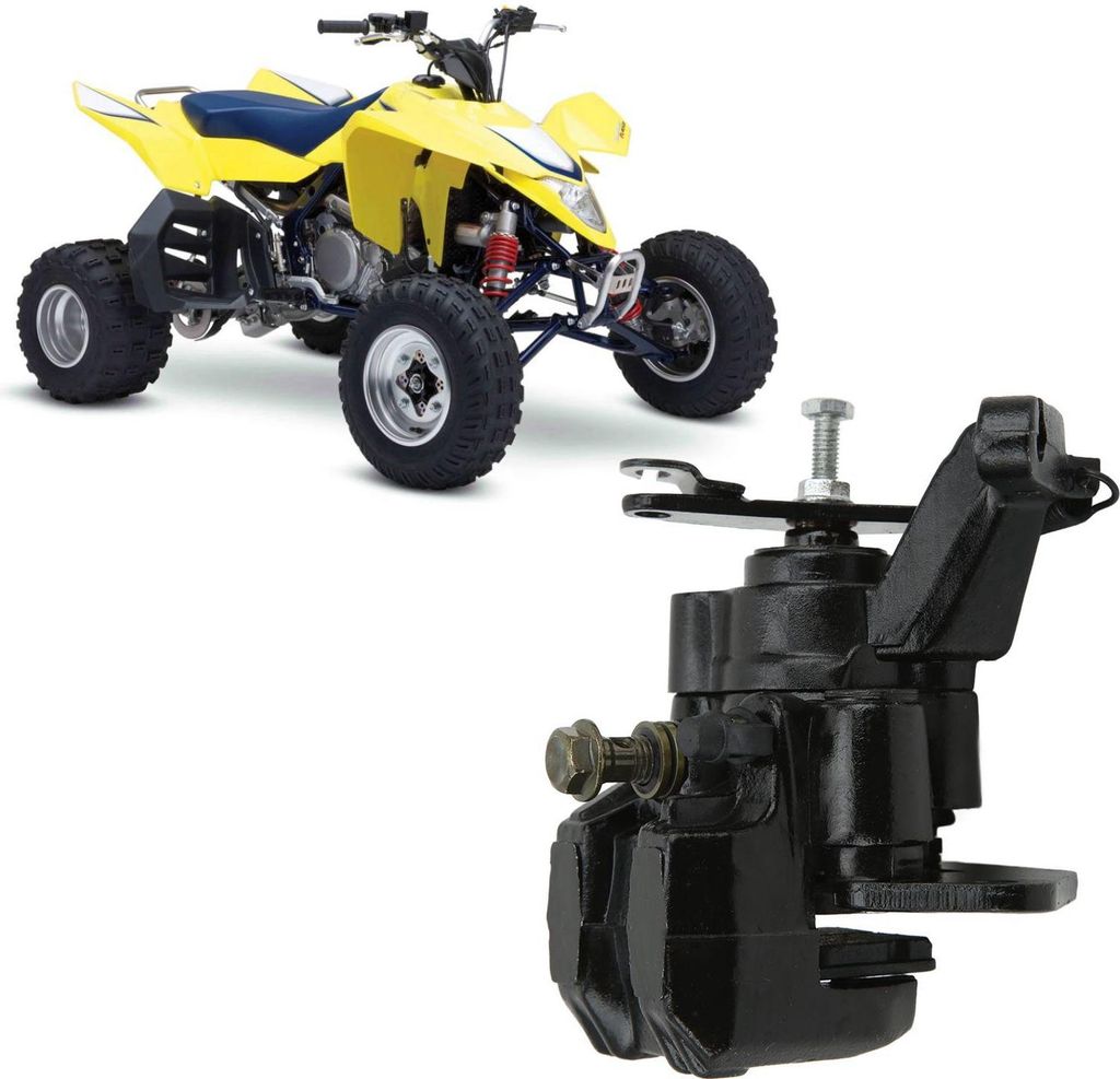 Pinza Freno Posteriore Universale In Acciaio Per ATV E Quad Da 110cc A 250cc – Sostituzione Diretta Con Pastiglie Incluse