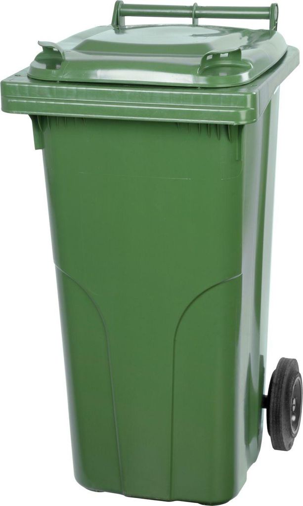 Contenitore Europlast 120 lit., in plastica, verde, HDPE, Immagine del prodotto 