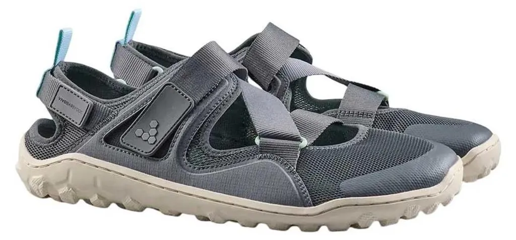 Vivobarefoot Tracker Minimalistes Gris Taille 44 - Sandales Homme