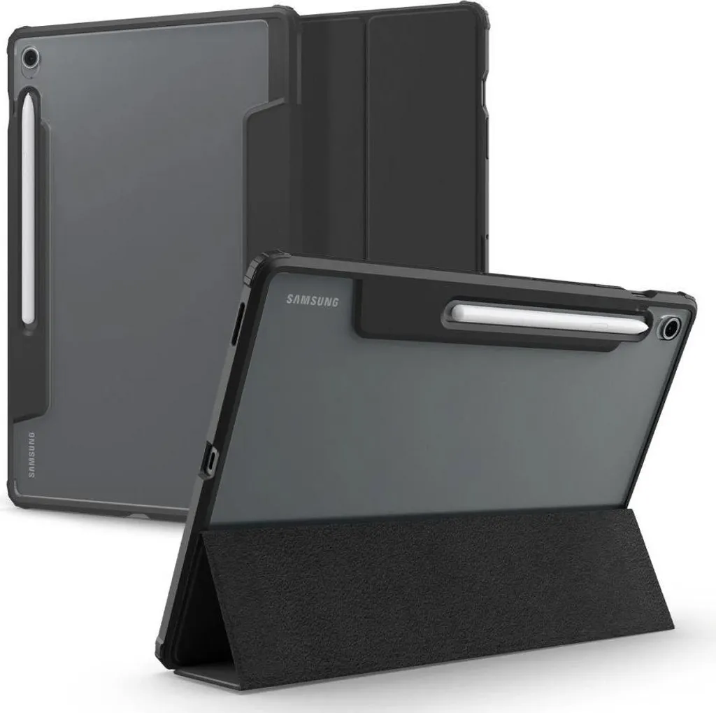 Spigen Ultra Hybrid Pro per Samsung Tab S10 FE+ Plus 13.1 X620 Nero