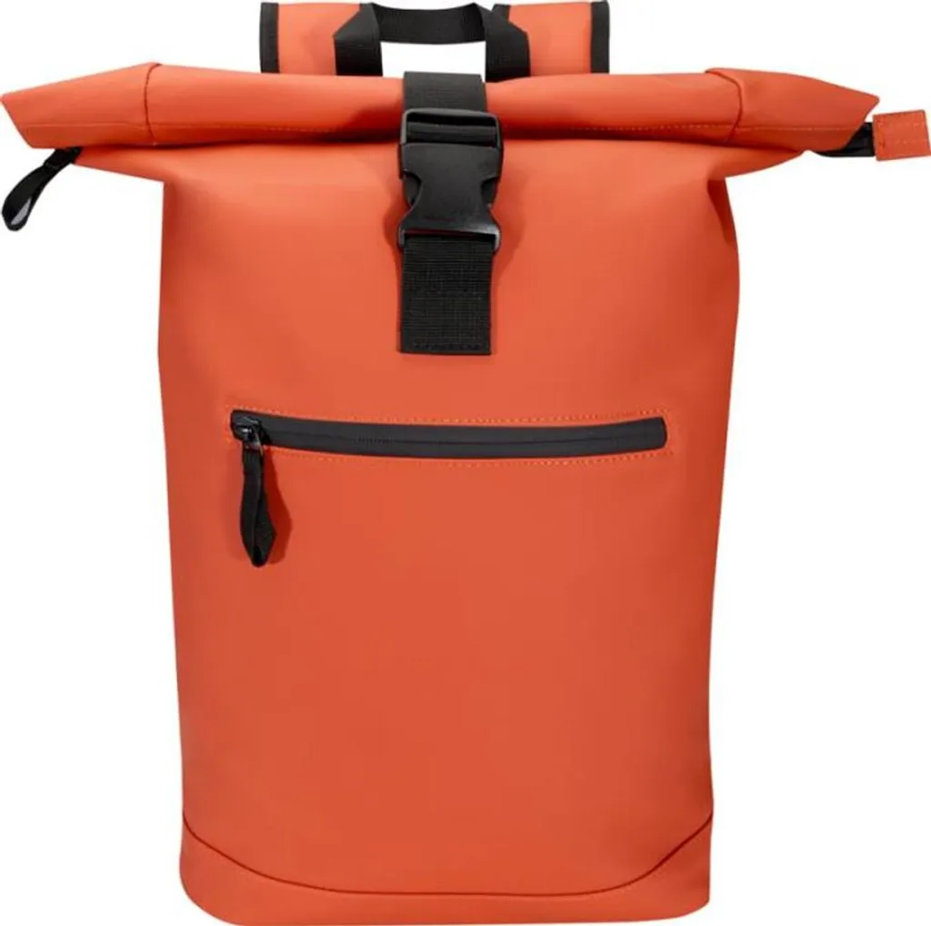 Floso - Zaino "Resi Plus", roll top, materiale riciclato, 18 litri PF4822 (taglia unica) (mattone)