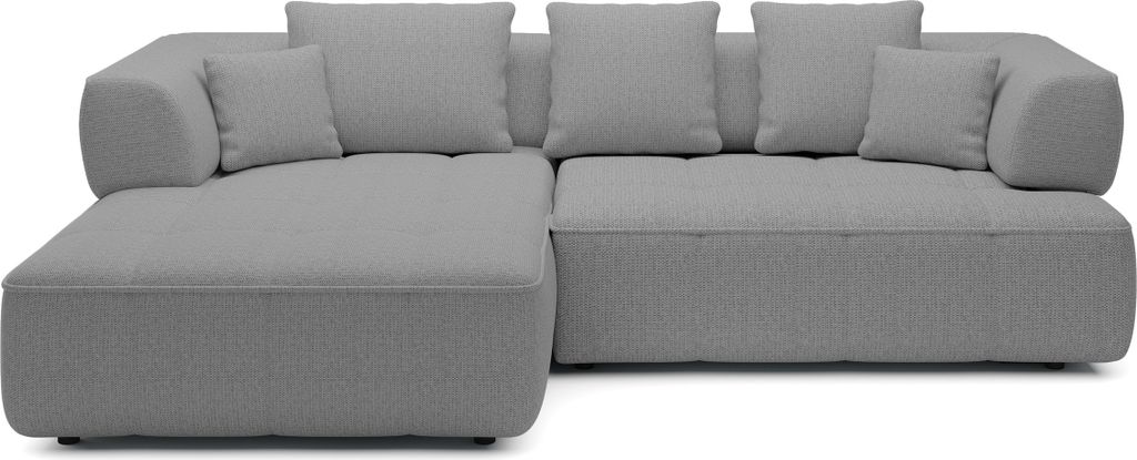DomoHome Avangarde Ecksofa Moderne Eckcouch mit Verstellbarer Sitztiefe Wasserabweisendem Aragon-Stoffbezug und Hochwertiger Polsterung Rechts-Layo...