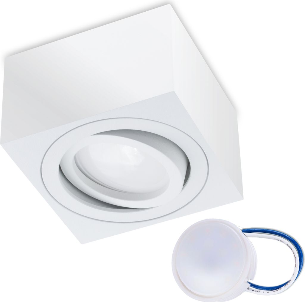 LUMILED Aufbauspot LED Aufbaustrahler Deckenlampe Spot Produktbild 