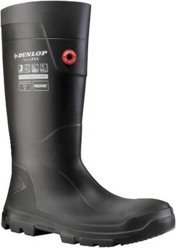 Dunlop Footwear Purofort Terra Pro Stiefel Schwarz EU 40 Produktbild 