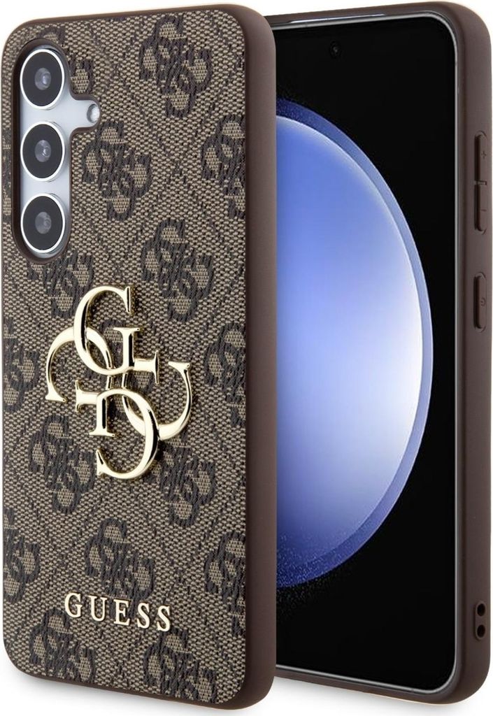 Guess HoussePolyuréthane4G Métal Logo Samsung Galaxy S24 Image du produit 